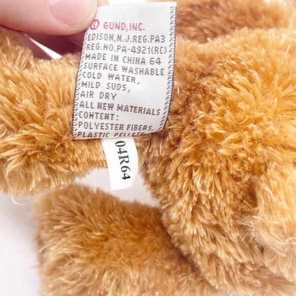 GUND Plush Bear Chauncy Junior 15221 with tags 7” - Picture 11 of 12